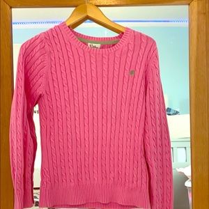 Lilly Pulitzer pink sweater